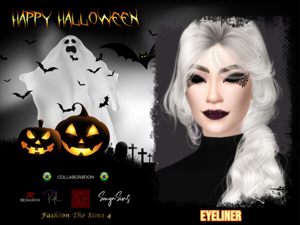 Halloween Eyeliner RPL11 by RobertaPLobo from TSR