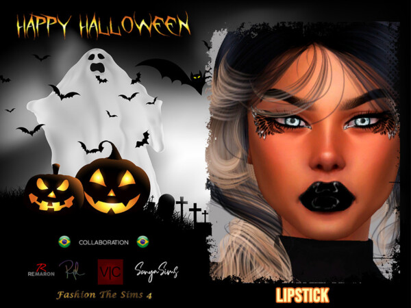 Halloween Lipstick Angel by LYLLYAN from TSR