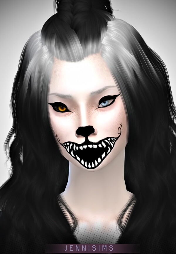 Halloween eyeshadow from Jenni Sims