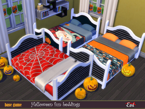 Halloween fun beddings by evi from TSR