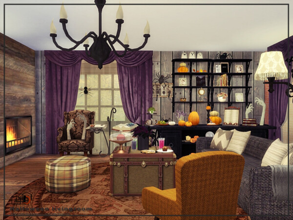 Halloween livingroom by Danuta720 from TSR