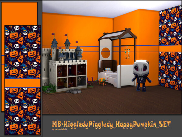 Happy Pumpkin Walls by matomibotaki from TSR