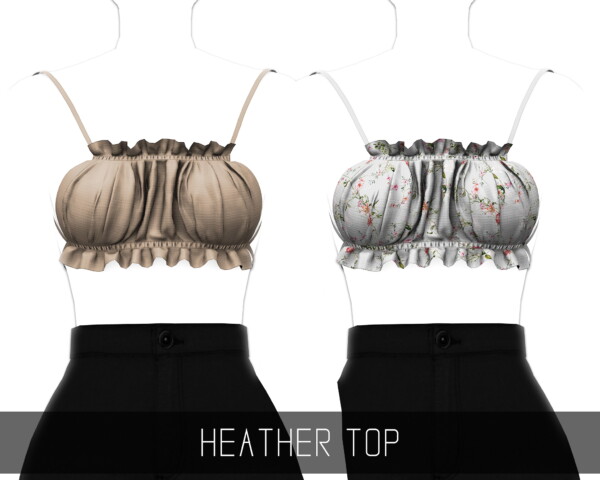 Heather Top from Simpliciaty