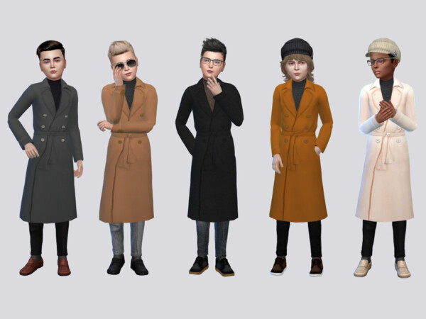 Heinrich Winter Coat Kids by McLayneSims from TSR