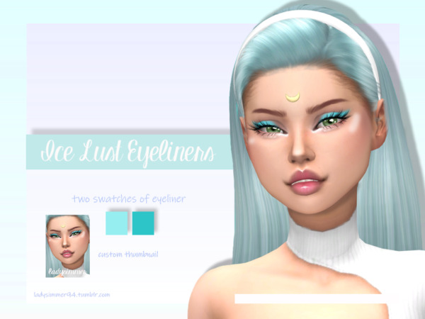 Ice Lust Eyeliners by LadySimmer94 from TSR