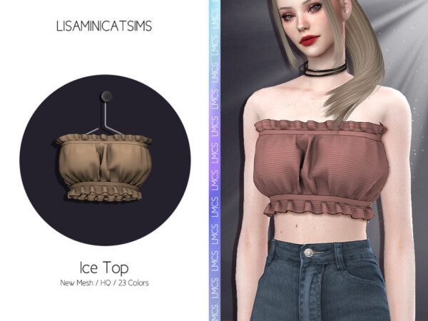Ice Top by Lisaminicatsims from TSR