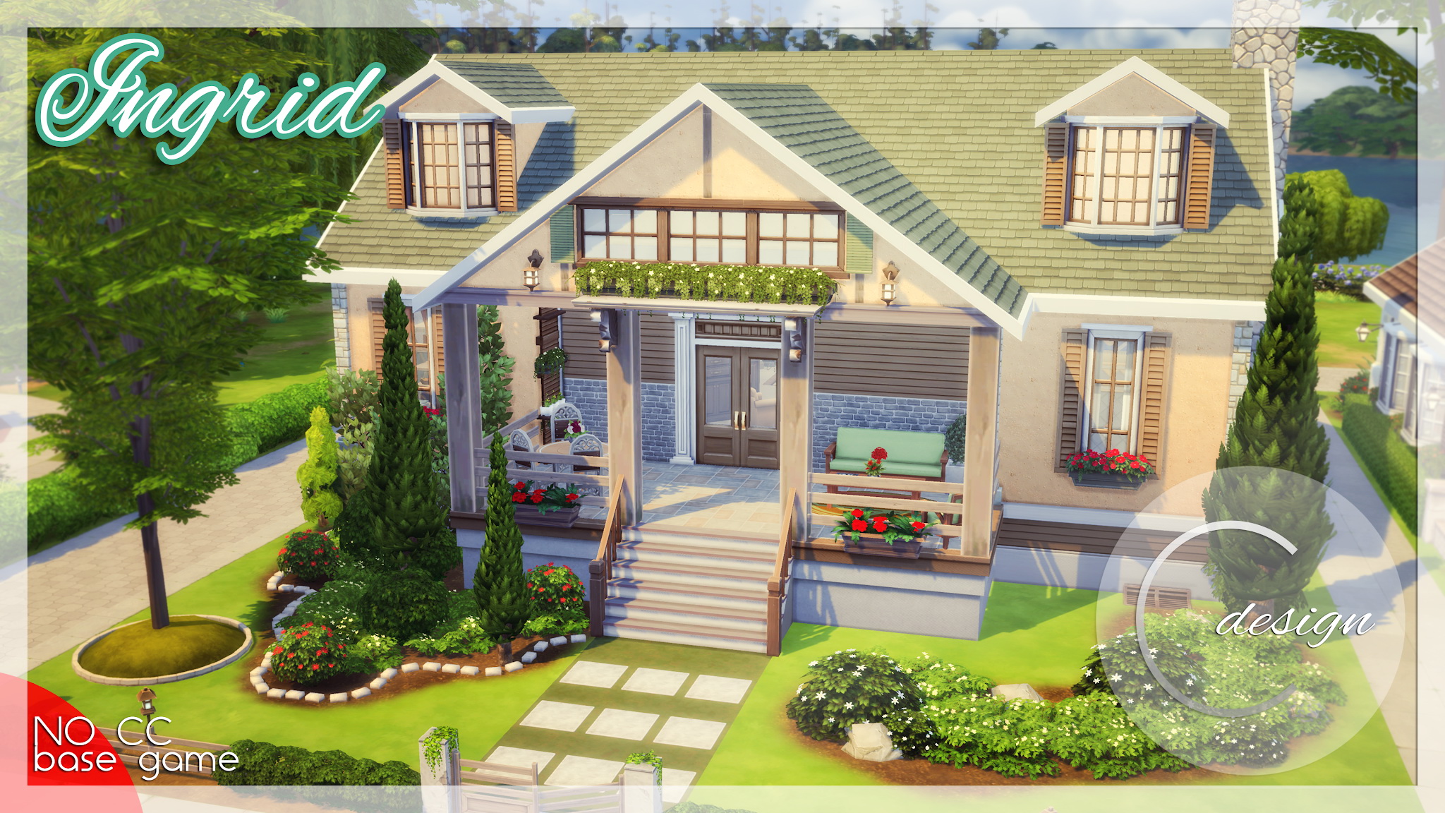 Ingrid Home From Cross Design • Sims 4 Downloads