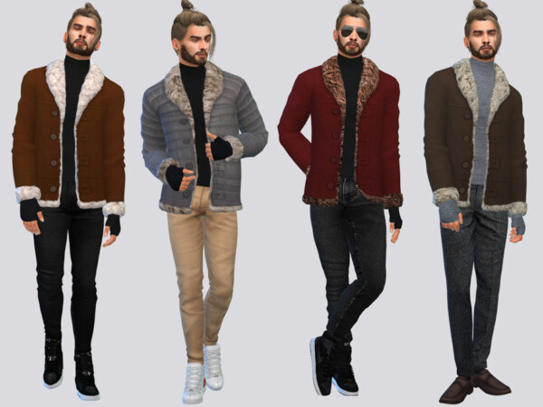 Jacob Shearling Jacket by McLayneSims from TSR