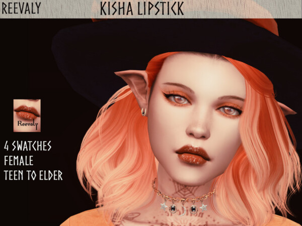 Kisha Lipstick by Reevaly from TSR