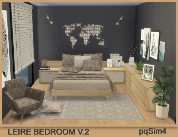 Leire Bedroom v2 from PQSims4