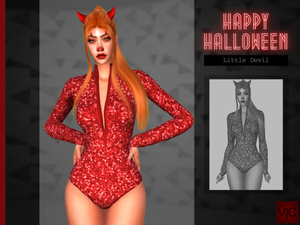Little Devil Halloween VI by Viy Sims from TSR