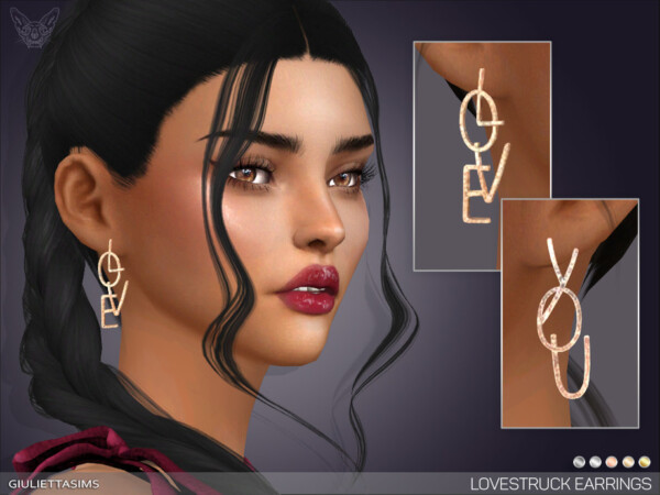 Lovestruck Earrings by feyona from TSR