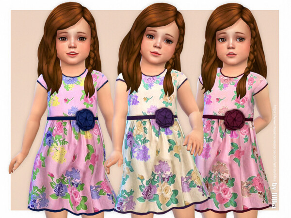 Lucia Dress by lillka from TSR • Sims 4 Downloads