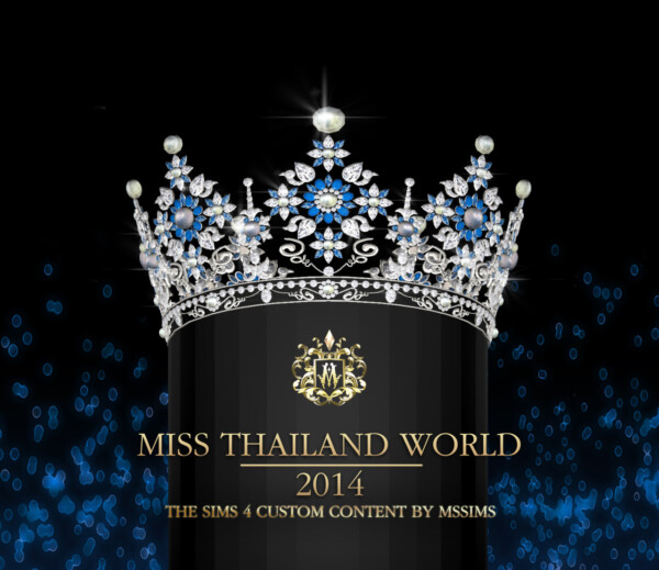 Miss Thailand 2014 Crown from MSSIMS