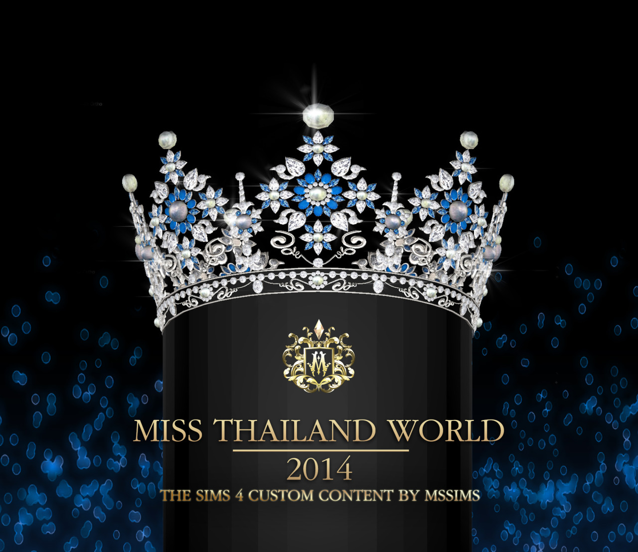 Miss Thailand 2014 Crown from MSSIMS • Sims 4 Downloads