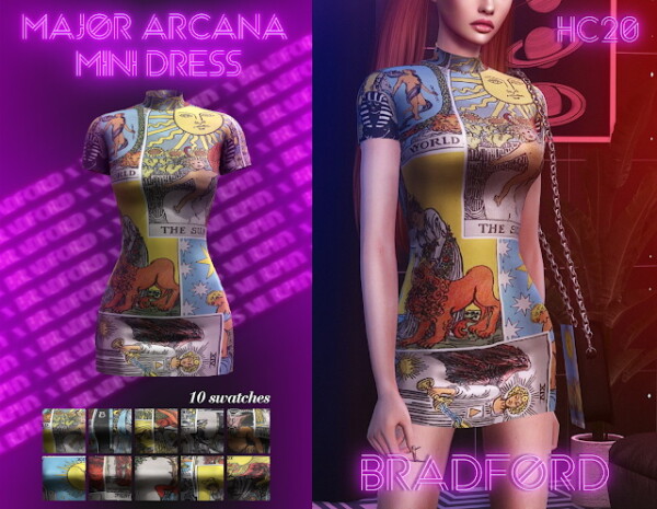 Major Arcana Mini Dress from Murphy
