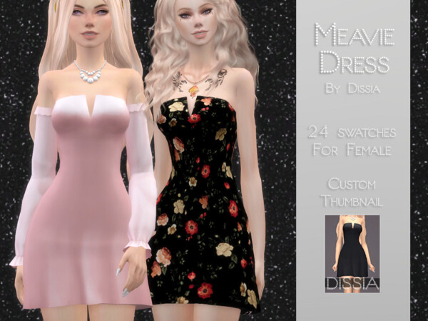 Meavie Dress by Dissia from TSR