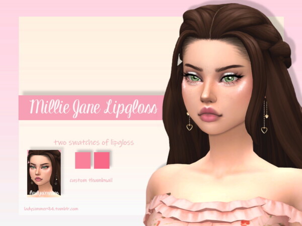 Millie Jane Lipgloss by LadySimmer94 from TSR