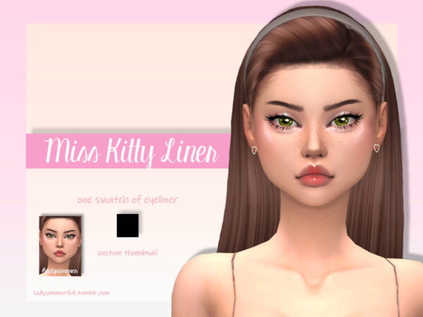 Miss Kitty Liner by LadySimmer94 from TSR
