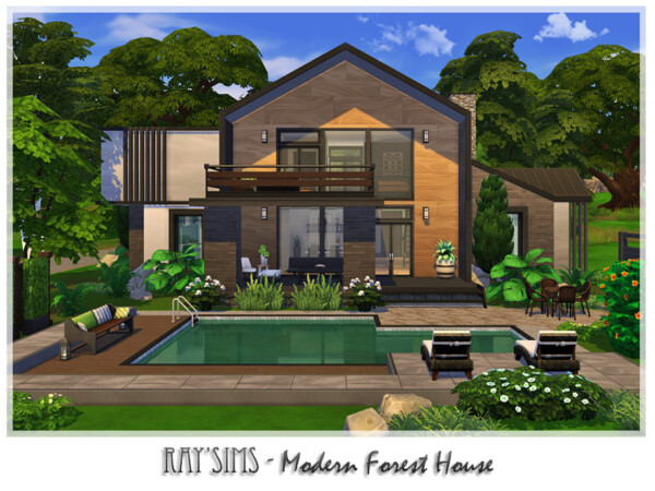 Modern Forest House by Ray Sims from TSR