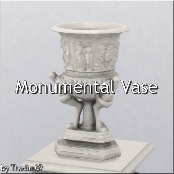 Monumental Vase by TheJim07 from Mod The Sims