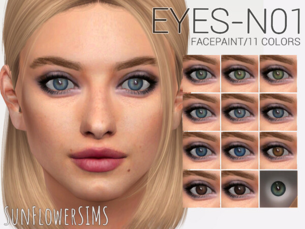 Natural eyes N01 by SunFlowerSIMS from TSR