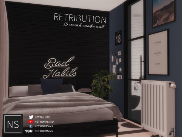 Retribution Wooden Walls by Networksims from TSR