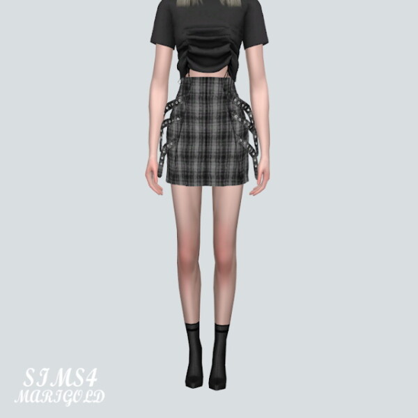 PP Belt Mini Skirt v2 from SIMS4 Marigold