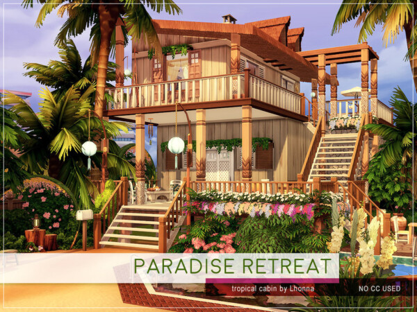 Paradise Retreat House by Lhonna from TSR