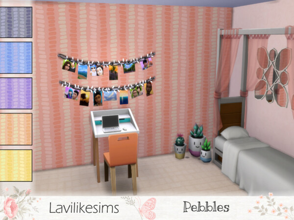 Pebbles walls by lavilikesims from TSR