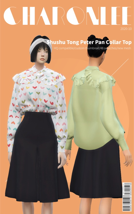 Peter Pan Collar Top from Charonlee