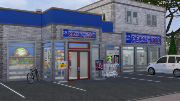 Rema 1000 Grocery Store from Alial Sim