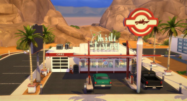 Restaurant Diner 50`s by Restaurant Diner 50 from Luniversims