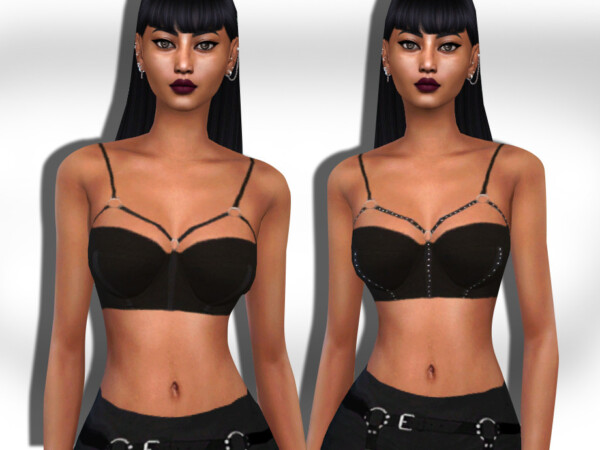 Ring Crop Tops by Saliwa from TSR