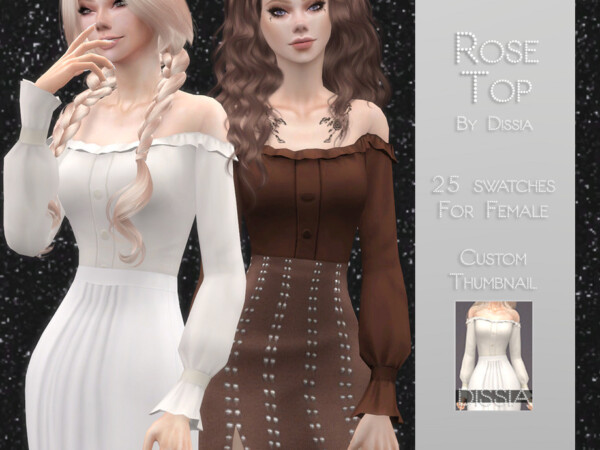 Rose Top by Dissia from TSR