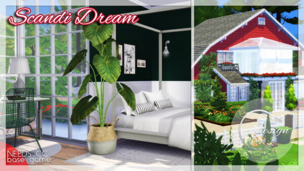 Scandi Dream  House from Cross Design