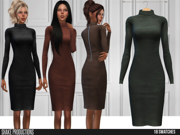 537 Wool Dress by  ShakeProductions from TSR