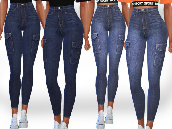 Side Pocket Skinny Fit Jeans by Saliwa from TSR