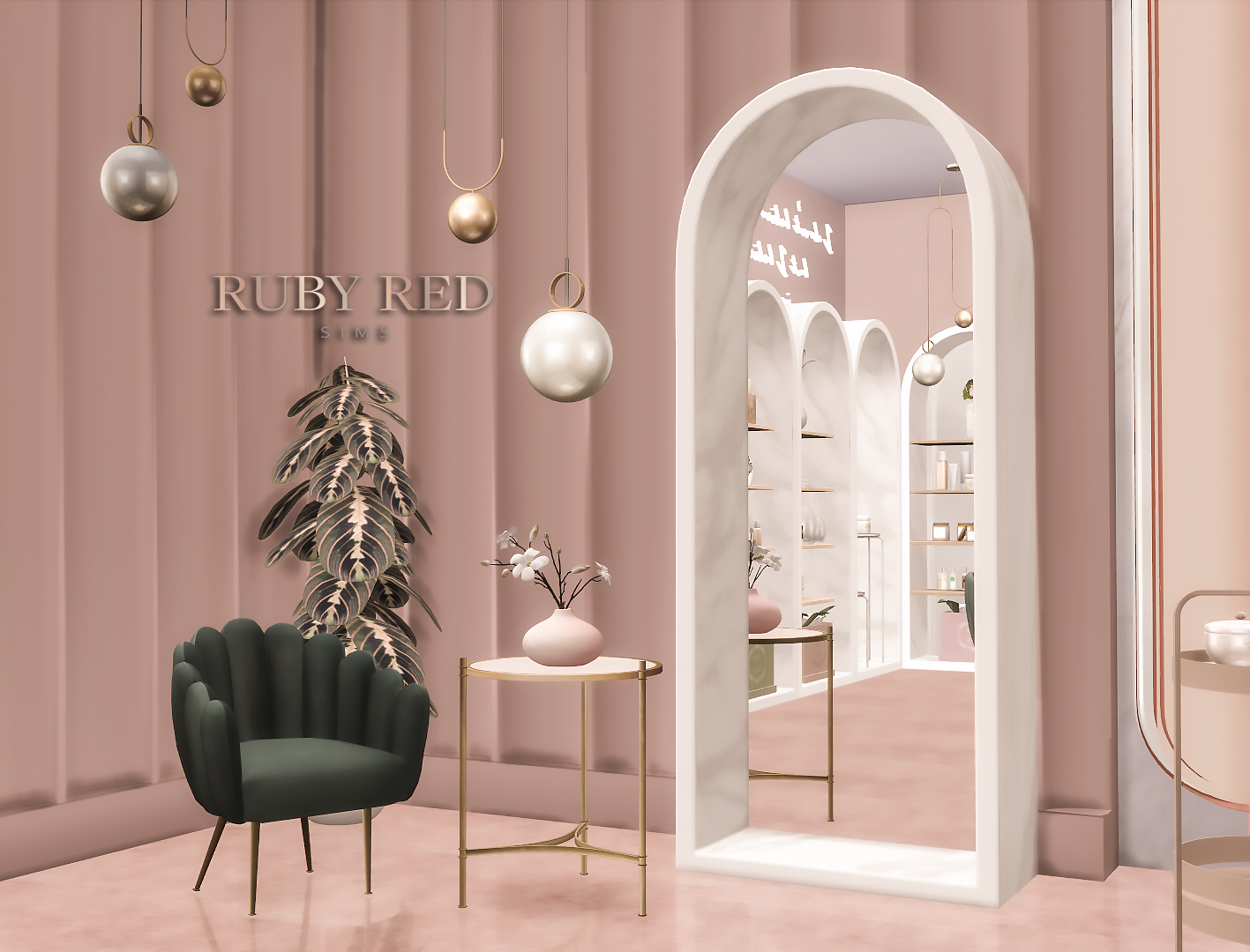 Wellness and Beauty Spa Center from Ruby`s Home Design • Sims 4 Downloads