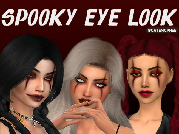 Spooky Halloween Eye Look by catemcphee from TSR