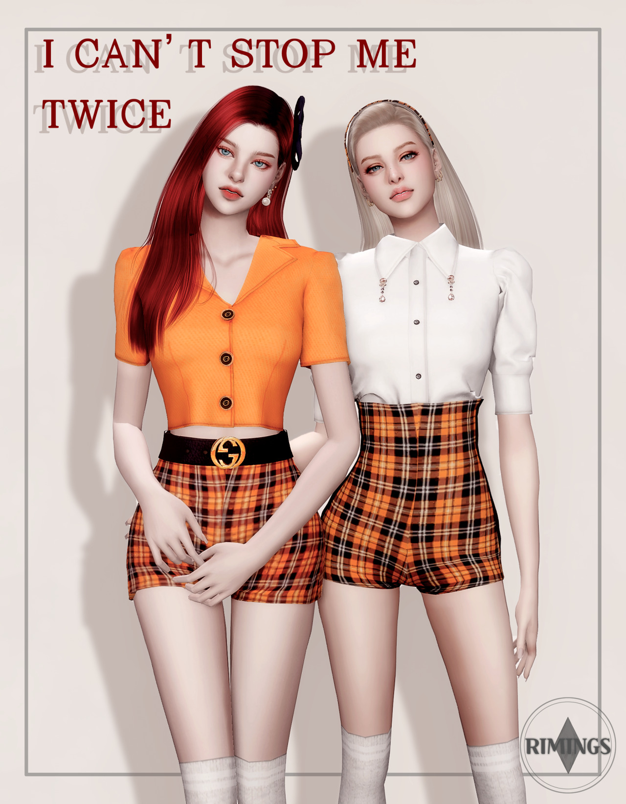 Twice I Can`t Stop Me Outfit From Rimings Sims 4 Downloads