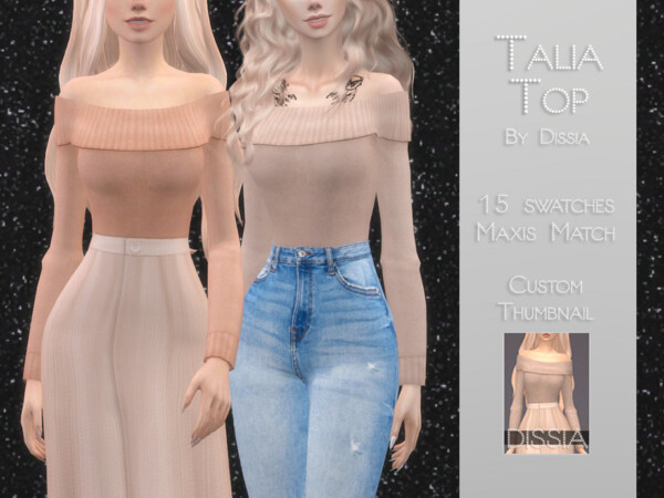Talia Top by Dissia from TSR