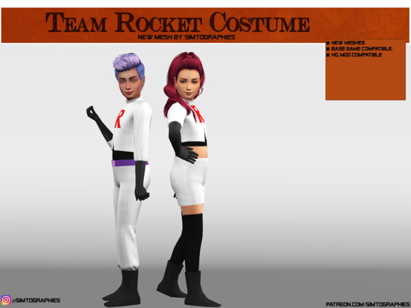Team Rocket Costume from Simtographies