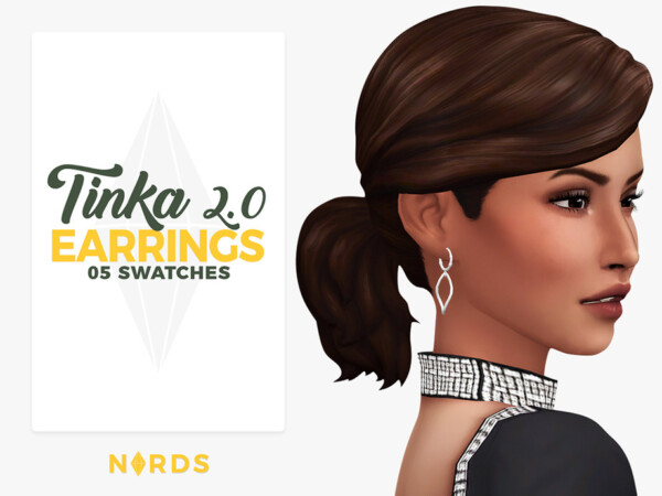 Tinka Earrings V2 by Nords from TSR