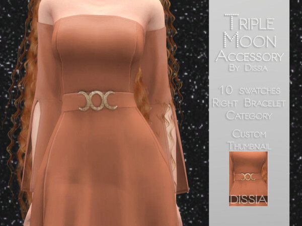Triple Moon Accessory by Dissia from TSR