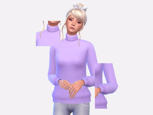 Turtleneck Pastel Recolor by Sagittariah from TSR