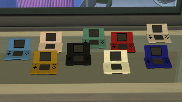 Usable Nintendo DS by LightningBolt from Mod The Sims