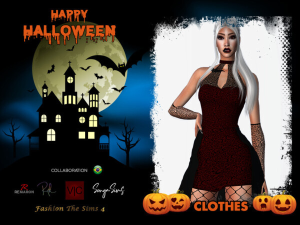 Vampire Halloween VI by Viy Sims from TSR