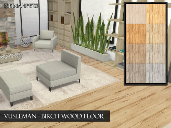 Vusleman Birch Wood Flooring by neinahpets from TSR