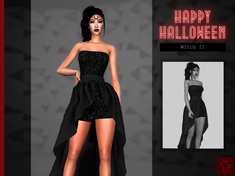 Witch II Halloween VI by Viy Sims from TSR • Sims 4 Downloads